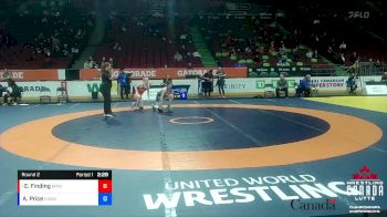 57kg Round 2 - Ella Finding, BMWC vs Aliza Price, Coast Wrestling Academy & Society