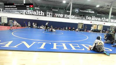 128 lbs Rr Rnd 3 - Caleb Hatton, Mosers Mat Club - HSCB vs Armani Malave, Prestige Worldwide Red - HSCB