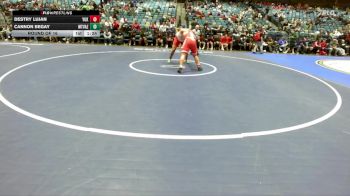 285 lbs Round Of 16 - Destry Lujan, Yukon vs Cannon Begay, Mountain View AZ
