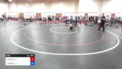 88 kg 3rd Place - Jake Ferris, Wrestling Club Tacoma Slam vs Travis Foster, New Jersey