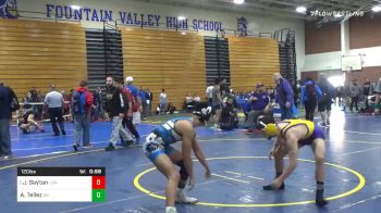 120 lbs Consolation - Jesse Gaytan, Lemoore vs Alexis Tellez, Arroyo