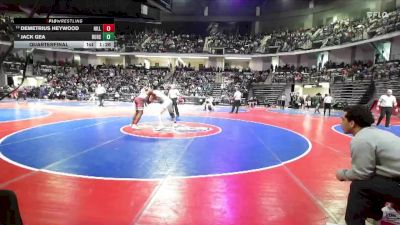 175-6A Quarterfinal - Jack Gea, Buford HS vs Demetrius Heywood, Hillgrove