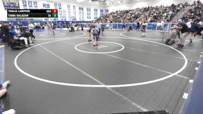 120 lbs Champ. Round 1 - Tania Salazar, Valencia/Valencia vs Thalia Lampkin, Redondo Union