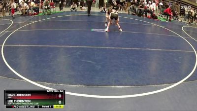 64 lbs Quarterfinal - Daze Johnson, JWC vs Lee Thornton, South Summit Wrestling Club