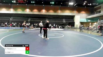 125 lbs Round Of 16 - Kolten Powers, Montana-Northern vs Ane'e Vigil, Clackamas