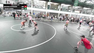 117-130 lbs Cons. Round 2 - Elijah Conda, Normal Community High School vs Grayson Clevenger, Ozark Wrestling Club