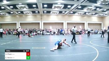 109 lbs Consi Of 16 #2 - Kiem-ai Pham, Paw vs Ella Ferrin, Red Mountain WC