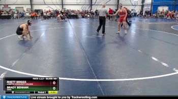 Silver 165 lbs Champ. Round 2 - Brady Benham, Iowa vs Rhett Briggs, Labette Community College