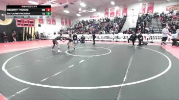 110 lbs Cons. Round 3 - Kaylahni Prosser, Tahquitz vs Deseray Thomas, Brawley