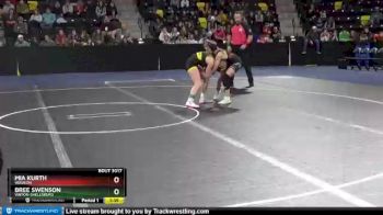 105 lbs 3rd Place Match - Bree Swenson, Vinton-Shellsburg vs Mia Kurth, Waukon