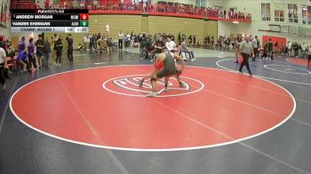 190 lbs Champ. Round 1 - Andrew Morgan, McMinnville vs Vanden Ehrmann, Aloha