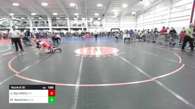 100 lbs Round Of 32 - Jax Sgrulletta, Refinery WC vs Matthew Newsham, Iron Faith WC