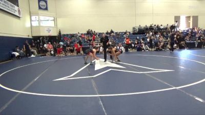 110 lbs Cons. Round 3 - Jacqueline Placencia, Simpson University (CA) vs Mackenzie Burger, Southern Oregon University