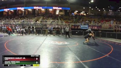 1A 190 lbs Champ. Round 1 - David Mercado, North Bay Haven vs Frederick Harley Jr., Oasis