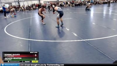 Elite 125 lbs Quarterfinal - Dominic Ducato, St. Cloud State vs Jackson Heaston, Upper Iowa