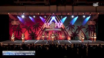 Sonic Elite Olympia - Samurai [2026 L1 Youth - Small Day 2] 2026 Aloha Portland Showdown