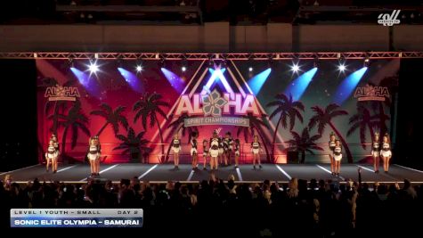 Sonic Elite Olympia - Samurai [2026 L1 Youth - Small Day 2] 2026 Aloha Portland Showdown