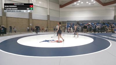 75 lbs Champ. Rd Of 32 - Ryan Federico vs Layten Marsh, M3 Wrestling Academy