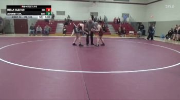 172-180 lbs 1st Place Match - Bella Gleiter, Independence Girls vs Audrey Dix, Mount Vernon Girls