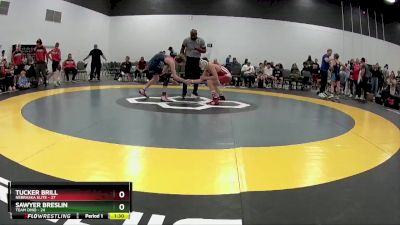 112 lbs Round 1 (6 Team) - Tucker Brill, Nebraska Elite vs Sawyer Breslin, Team Ohio