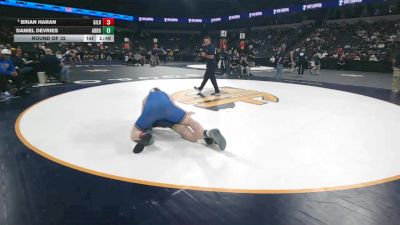 215 lbs Round Of 32 - Brian Haran, Gilroy (CC) vs Daniel Devries, Arroyo Grande (CS)