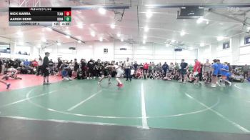 175 lbs Consi Of 4 - Nick Marra, Team CHOICES-MS vs Aaron Derr, Donahue Wrestling Academy - MS