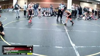 67 lbs Round 7 (8 Team) - Trevor Lindquist, Ares Red vs Tucker Baily, Untouchables