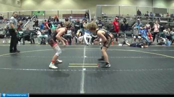 130 lbs Quarterfinal - Boone Smith, Mason vs Jadon Zimmer, Lincoln Way Wrestling Club