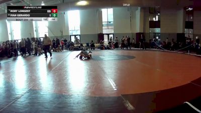 53 lbs Cons. Round 1 - Rory Longest, Ranger Wrestling Club vs Ivan Gerardo, McLean Lions