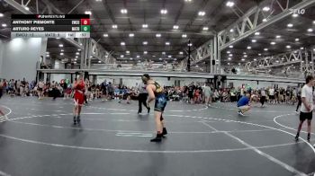 132 lbs Round 5 (6 Team) - Anthony Piemonte, EsteBuilt Underground vs Arturo Reyes, Mat Assassins Black