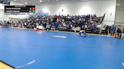 175 lbs Semifinal - Robert Martin, Vancleave High School vs Talon Storozuk, Oak Grove HS