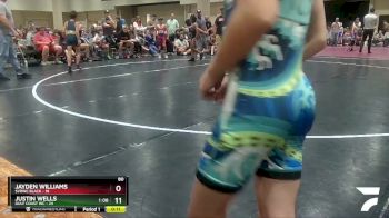 85 lbs Semis & Wb (16 Team) - Landon Aliff, SVRWC Black vs Lee Gervais, Gulf Coast WC