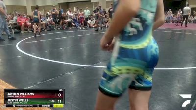 85 lbs Semis & Wb (16 Team) - Landon Aliff, SVRWC Black vs Lee Gervais, Gulf Coast WC