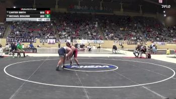 285 lbs Champ. Round 1 - Carter Smith, Wayne County vs Michael Braunm, Great Crossing