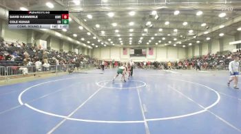 165 lbs Cons. Round 2 - David Hammerle, Oswego State vs Cole Kuhar, Ithaca