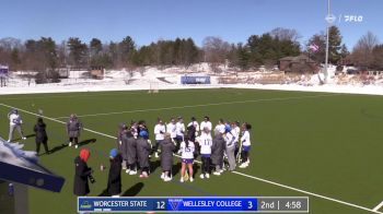 Replay: Worcester State vs Wellesley | Feb 22 @ 12 PM