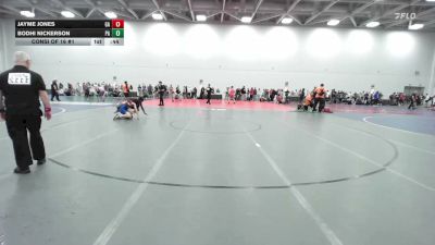 113 lbs Consi Of 16 #1 - Jayme Jones, GA vs Bodhi Nickerson, PA