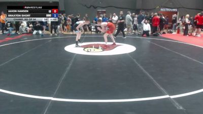 126 lbs Champ. Rd Of 64 - Jaxon Hansen, East Idaho Elite vs Braxton Short, Beaver Dam Wrestling Club
