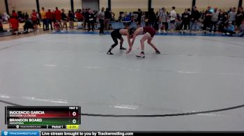 125 lbs Quarterfinal - Brandon Board, Augustana vs Inocencio Garcia, Wisconsin-La Crosse