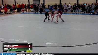 125 lbs Quarterfinal - Brandon Board, Augustana vs Inocencio Garcia, Wisconsin-La Crosse