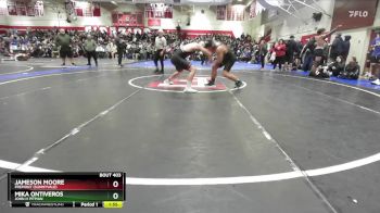 150 lbs Champ. Round 2 - Mika Ontiveros, John H Pitman vs Jameson Moore, Fremont (Sunnyvale)