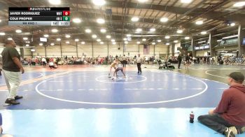90 lbs Rr Rnd 1 - Javier Rodriguez, Whitted Trained National Dual Team - MS vs Cole Proper, 4M Strength - MS