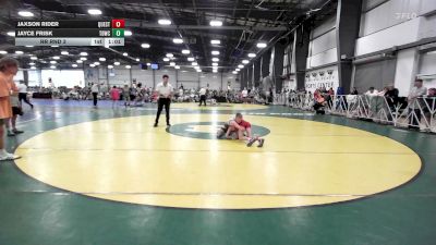 85 lbs Rr Rnd 3 - Jaxson Rider, Quest School Of Wrestling MS - MS vs Jayce Frisk, TDWC Maniacs Grey - MS