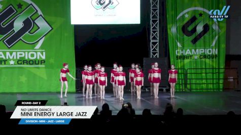 No Limits Dance - Mini Energy Large Jazz [2025 Mini - Jazz - Large Day 2] 2025 CSG Dance Grand Nationals