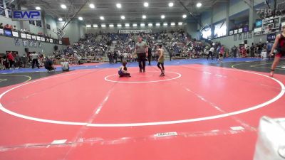 68 lbs Round Of 16 - Bennett Dawson, Team Tulsa Wrestling Club vs Jaxson Hoffman, Conway Wrestling Club