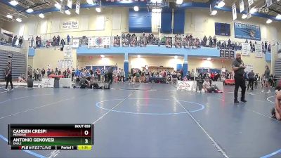 175 lbs Semifinal - Camden Crespi, Meridian vs Antonio Genovesi, Eagle