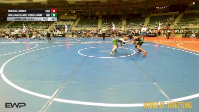 73 lbs Consi Of 16 #1 - Mikeal Jones, Choose Hard Wrestling Academy vs William (Liam) Ferguson, Minion Training Center
