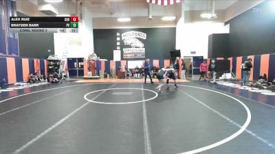 120 lbs Cons. Round 5 - Brayden Barr, Paloma Valley vs Alex Ruiz, Corona