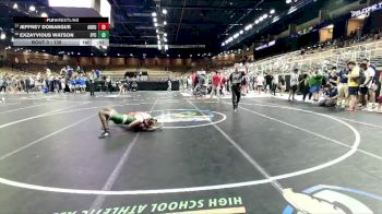 138 lbs Cons. Round 1 - Exzayvious Watson, Flagler Palm Coast vs Jeffrey Domangue, Archbishop Rummel