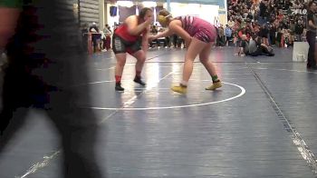190 lbs 3rd Place Match - Lochlynn Harned, Rigby High School vs Rebecka Vail, Minico
